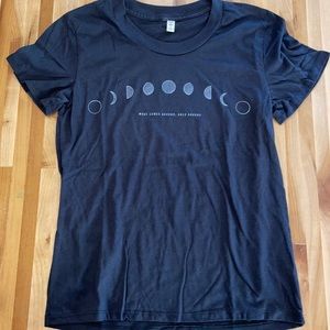 Brand new moon phase tee